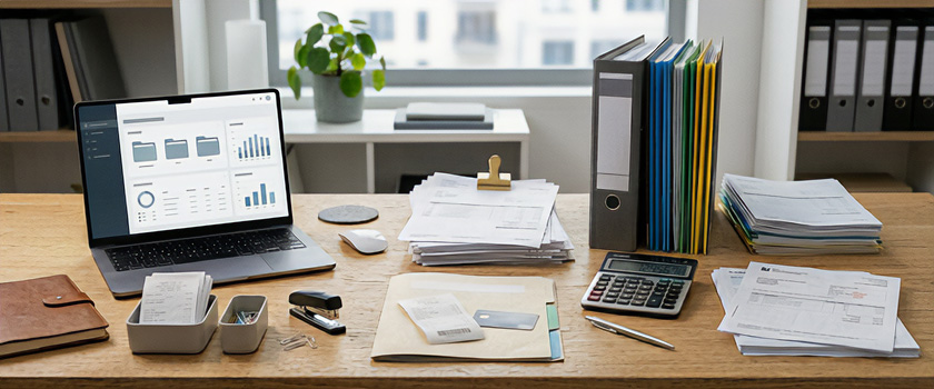 Classement des factures et justificatifs comptables pour organiser la comptabilité