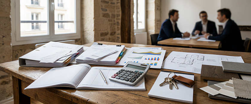 Comptabilité d’un investissement locatif avec loyers, charges, travaux et fiscalité
