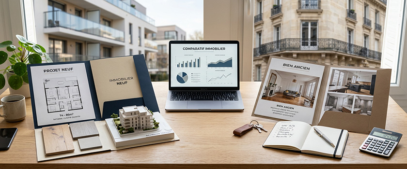 Choisir entre immobilier neuf et ancien selon son projet immobilier