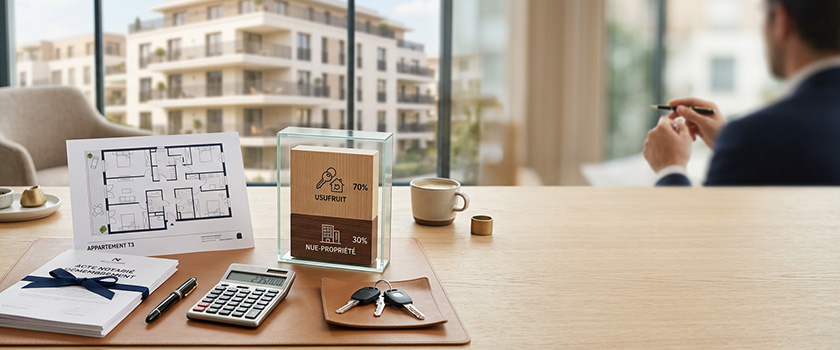 Investir en nue-propriété avec démembrement immobilier, fiscalité et transmission