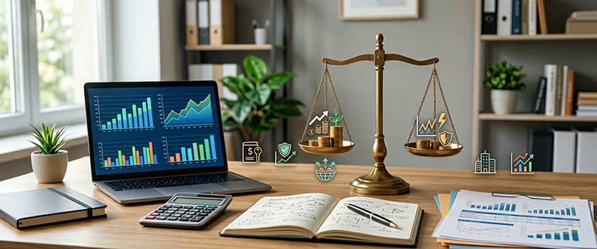 Rendement et risque des placements financiers avec comparaison entre livrets, fonds euros, ETF, SCPI et assurance-vie